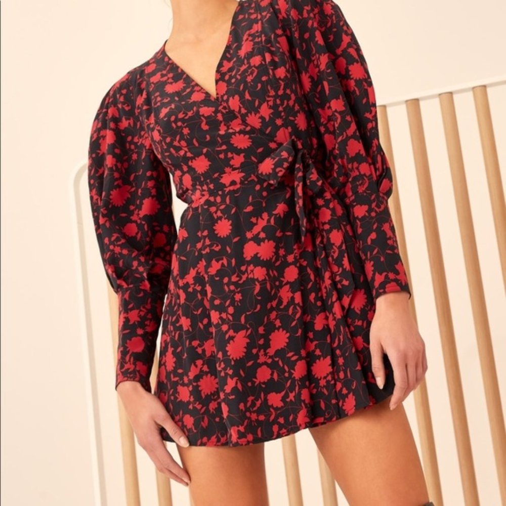 C/Meo Collective | Opacity Dress Black & Red